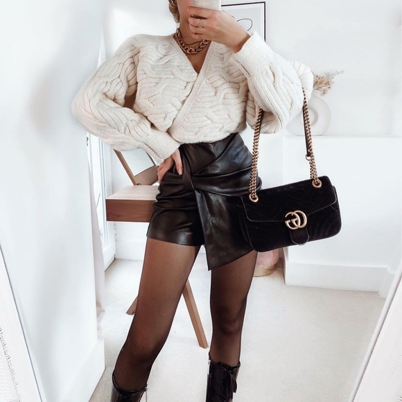 NWT ZARA | Bloggers Fave Cable Knit Sweater Jacket - Picture 2 of 16